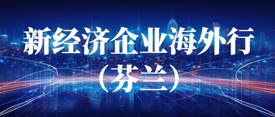 四川新威環境服務股份有限公司任冬平董事長參加新經濟企業海外行（芬蘭）活動